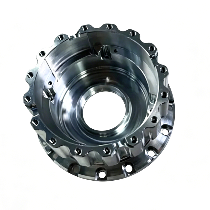 Large flanged ring